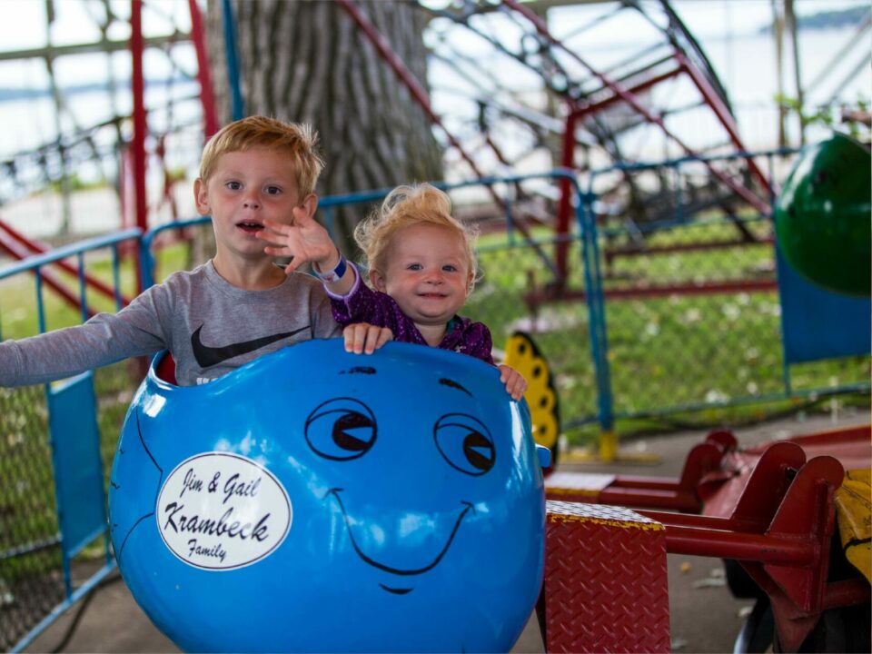 Freddie The Fish at Arnolds Park Amusement Park