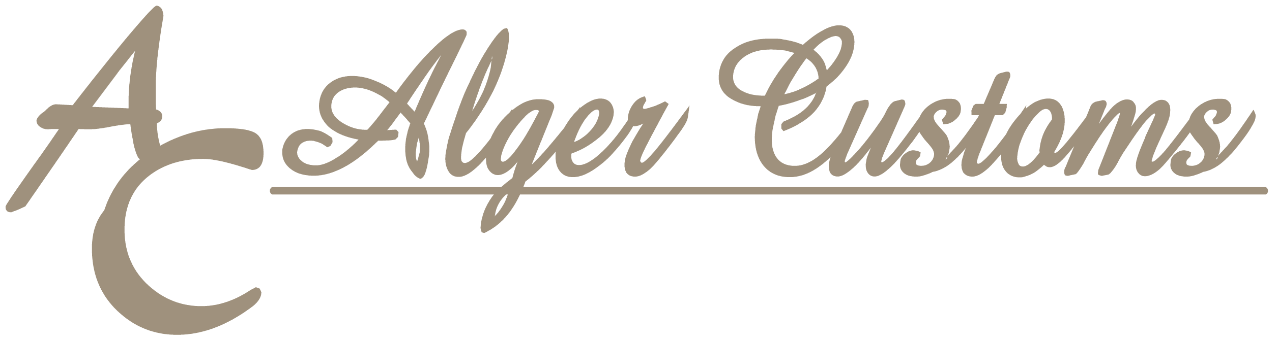 alger customs logo