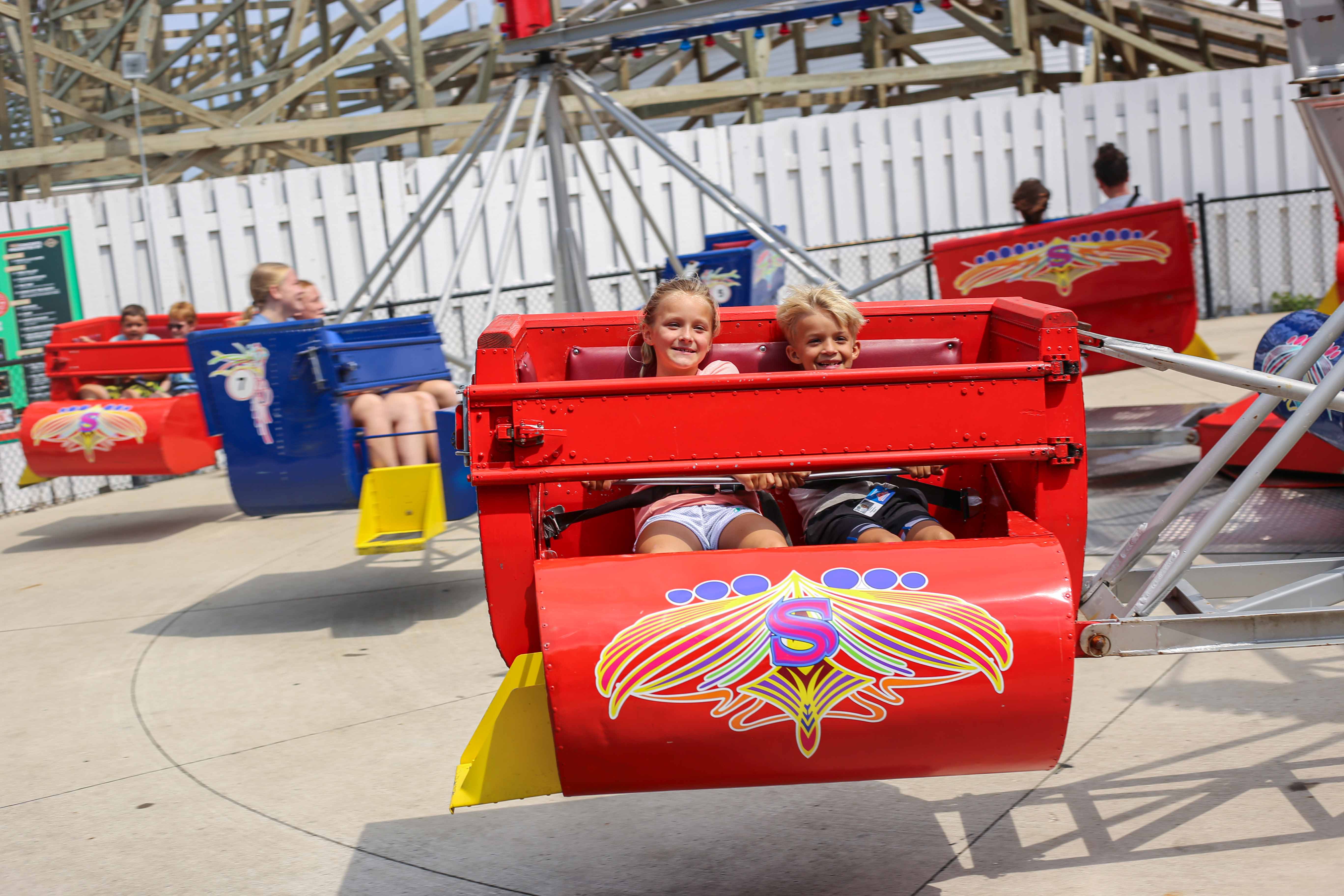 The Scrambler at Arnolds Park Amusement Park