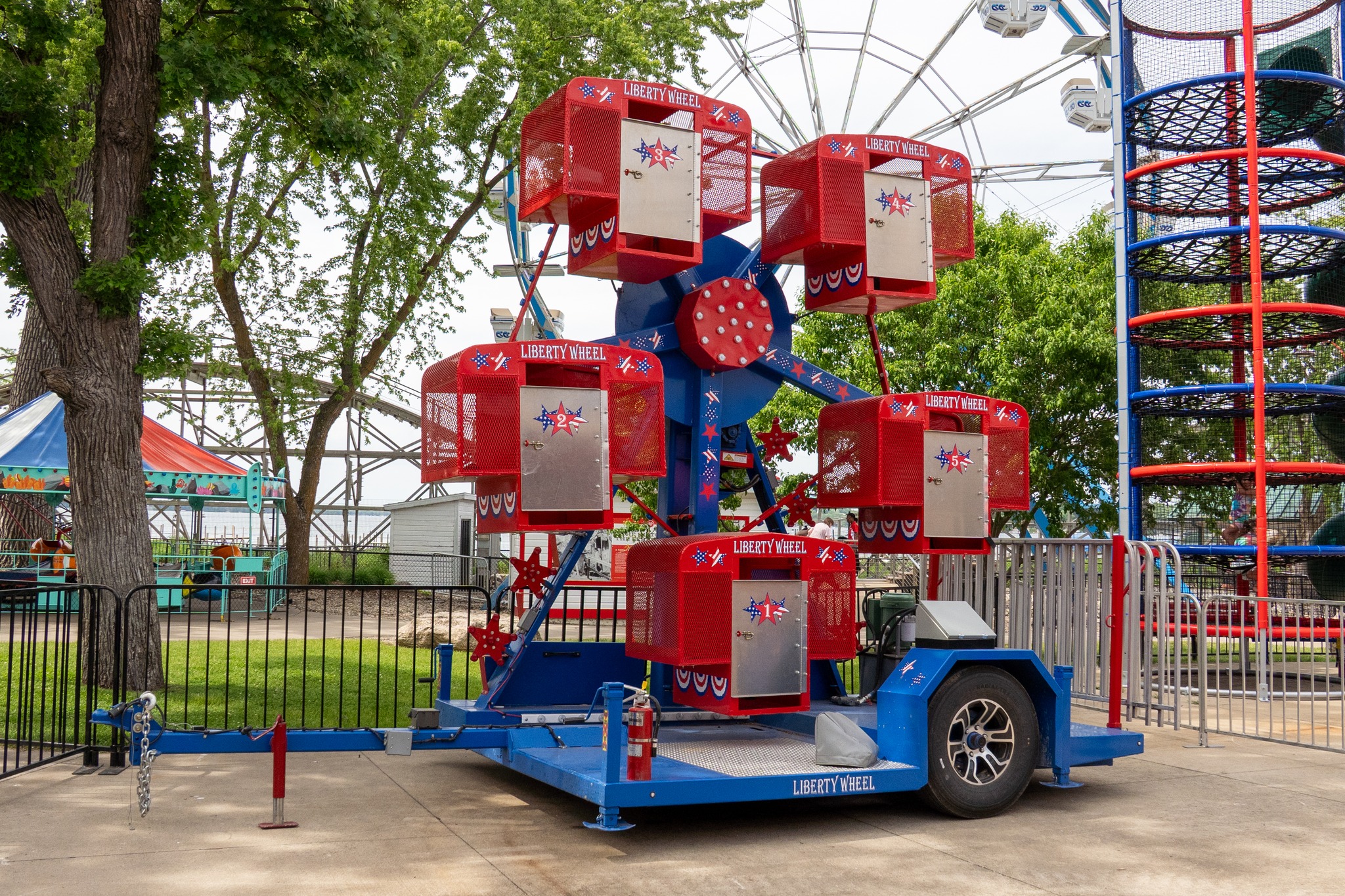 Liberty Wheel at Arnolds Park Amusement Park